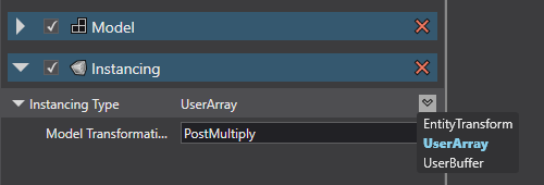 Instancing Types