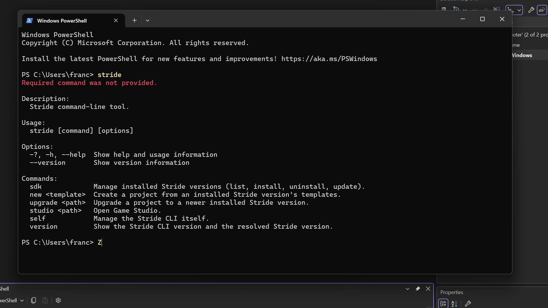Command-line ready
